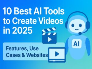 10 Best AI Tools to Create Videos in 2025 (Features, Use Cases & Websites)