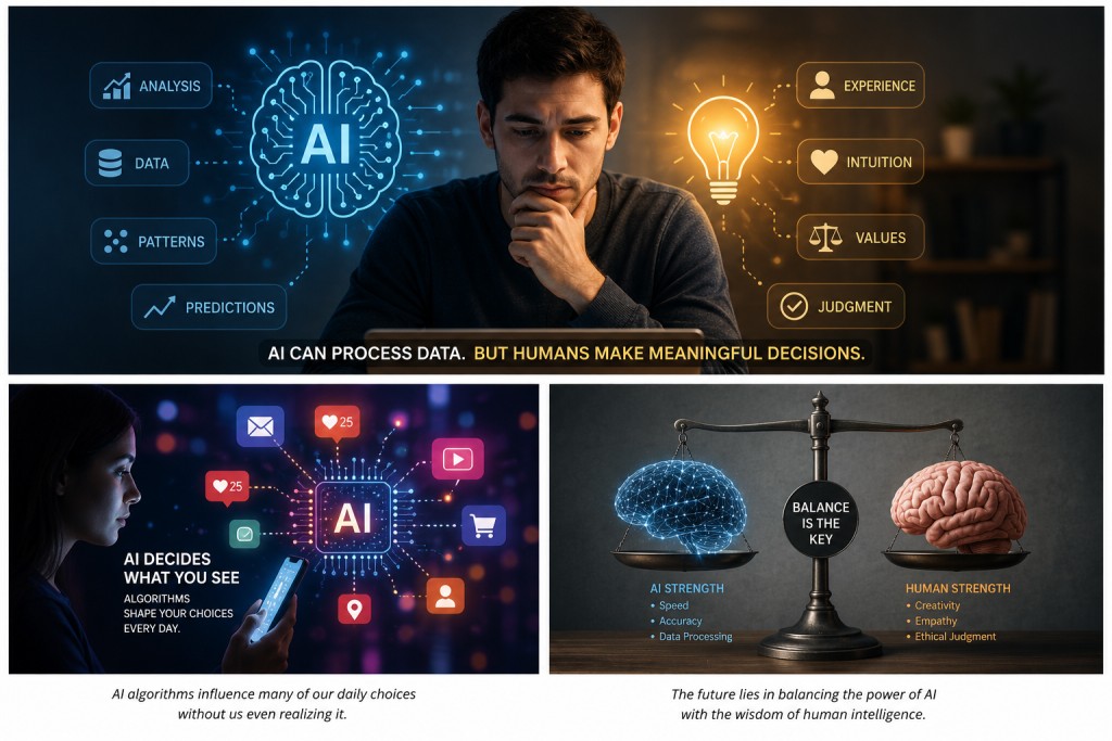 Impact of AI on human thinking and decision-making